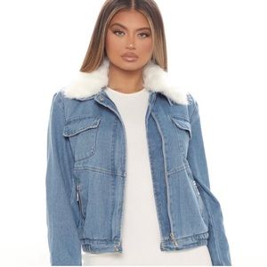 “Shes all that” Medium wash denim Jacket